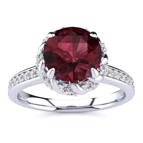 Sultana Garnet Ring
