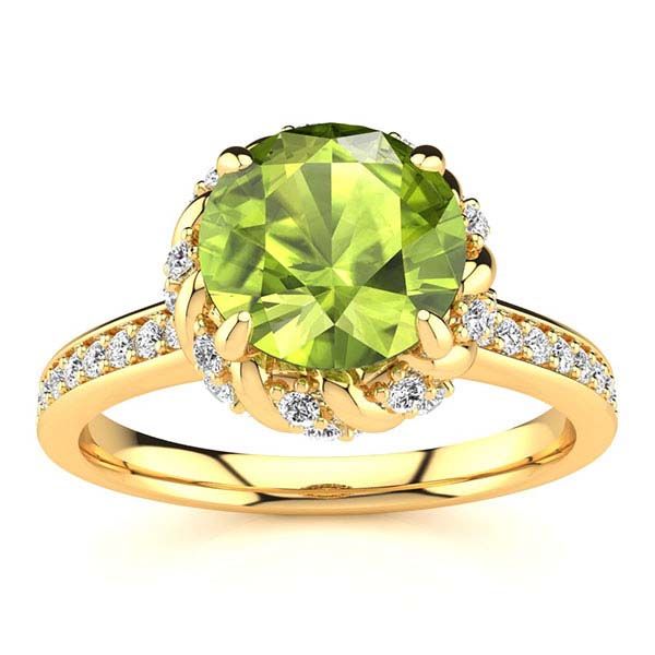 Sultana Peridot Ring