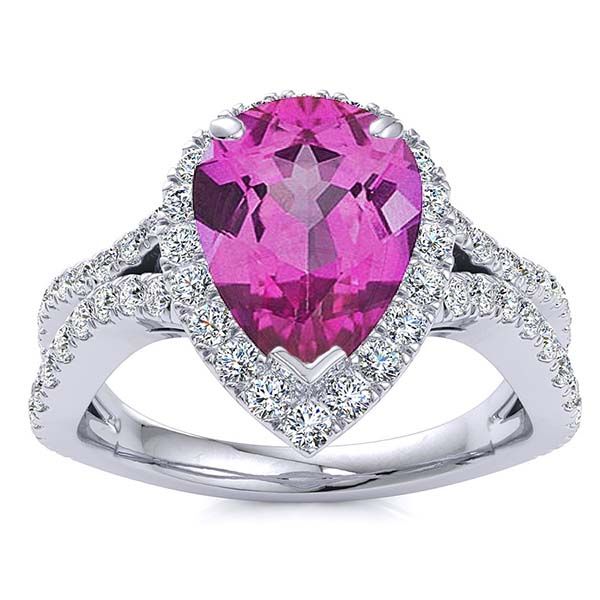 Jasmine Pink Tourmaline Ring