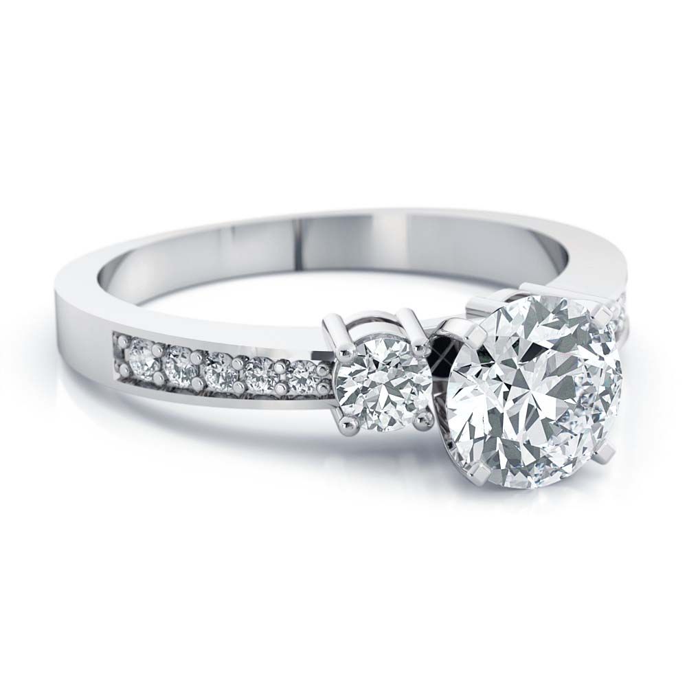 Lily Moissanite Ring