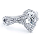 Jasmine Moissanite Ring