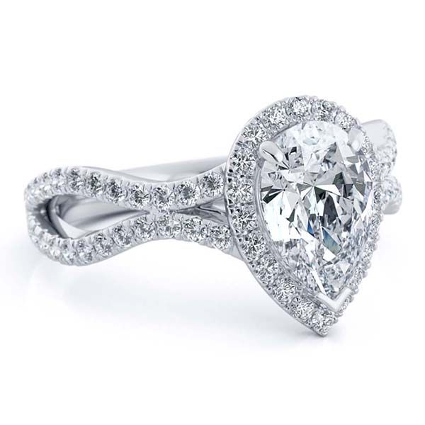 Jasmine Moissanite Ring