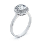 Abigail Moissanite Ring