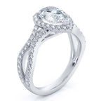 Jasmine Moissanite Ring