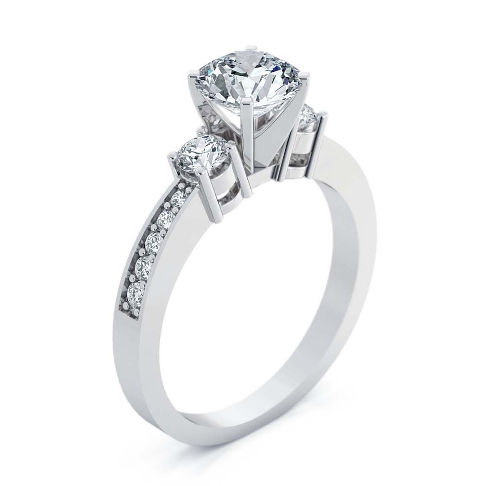Lily Moissanite Ring