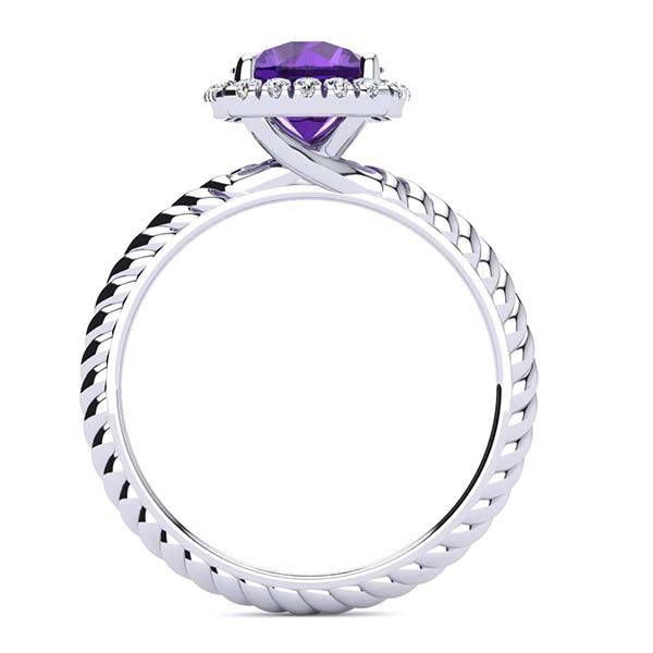 Alyssa Amethyst Ring