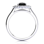 Debora Black Diamond Ring