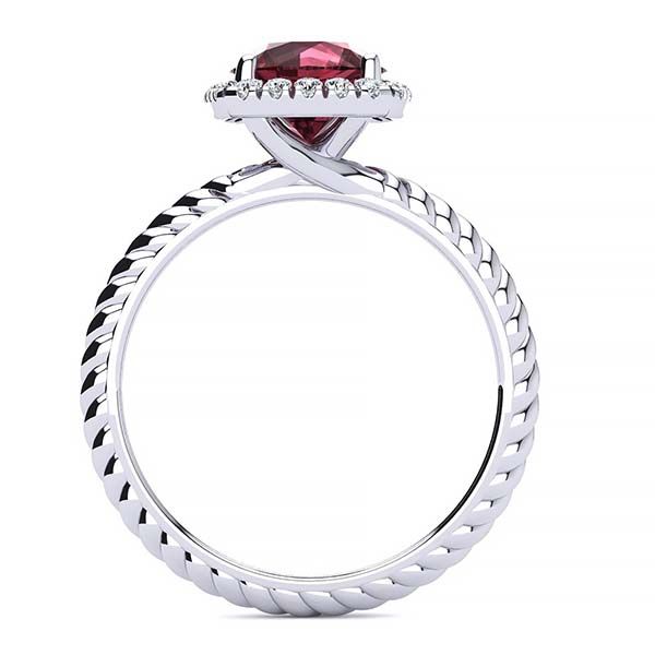 Alyssa Garnet Ring