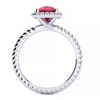 Alyssa Ruby  Ring
