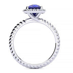 Alyssa Sapphire Ring