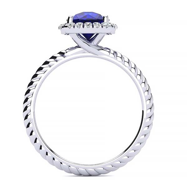 Alyssa Sapphire Ring