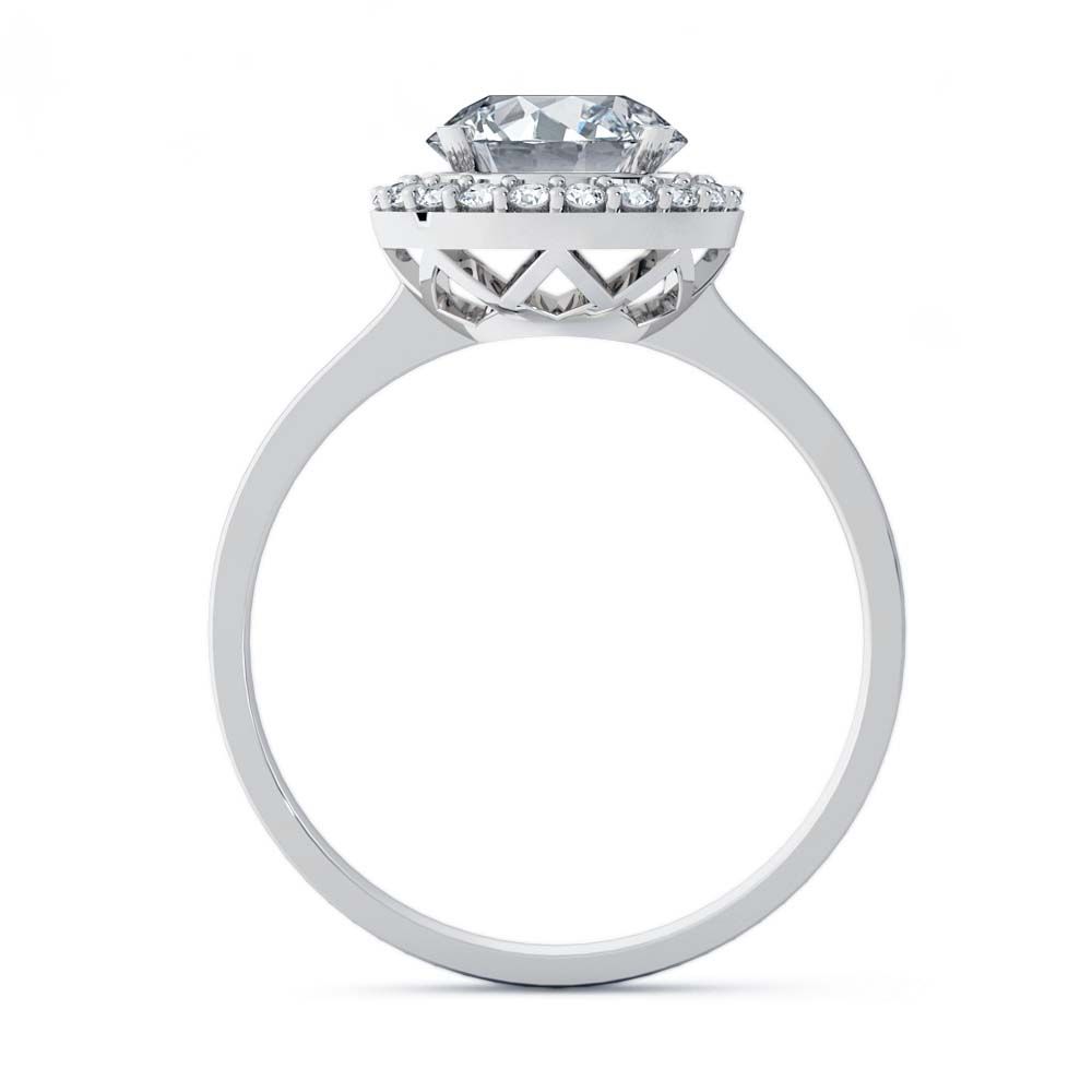 Abigail Moissanite Ring