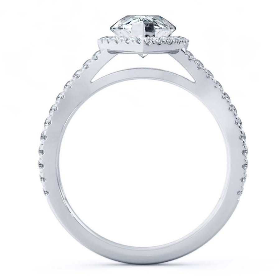 Jasmine Moissanite Ring