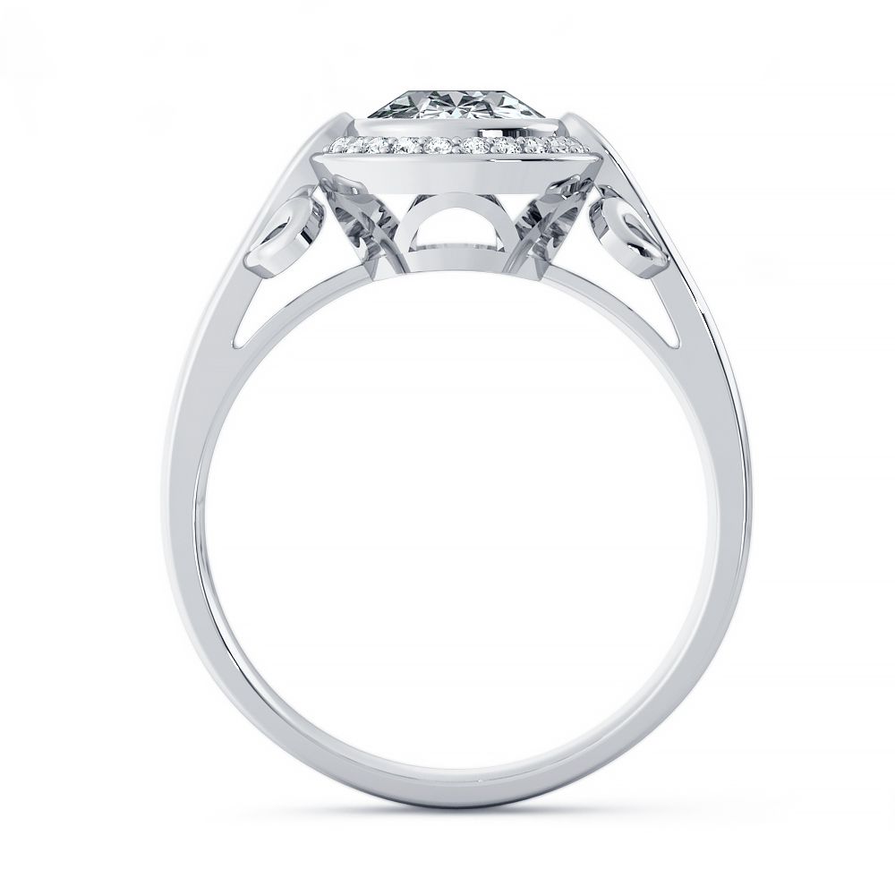 Abi Moissanite Ring