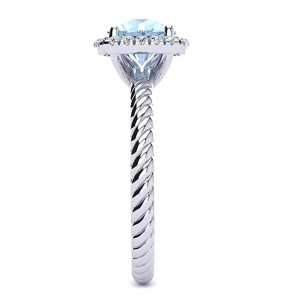 Alyssa Aquamarine Ring