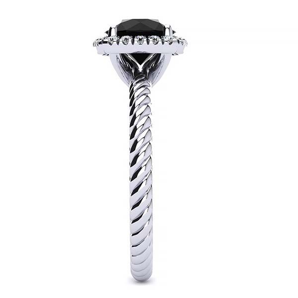 Alyssa Black Diamond Ring