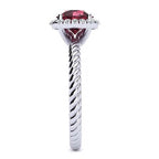 Alyssa Garnet Ring