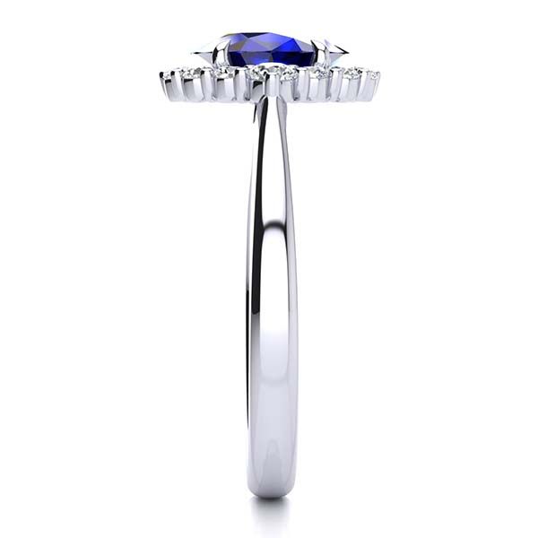 Debora Blue Sapphire Ring