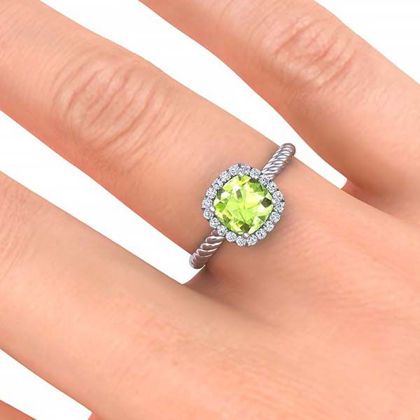 Alyssa Peridot Ring