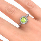 Alyssa Peridot Ring