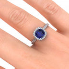 Alyssa Sapphire Ring