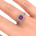 Alyssa Pink Tourmaline Ring