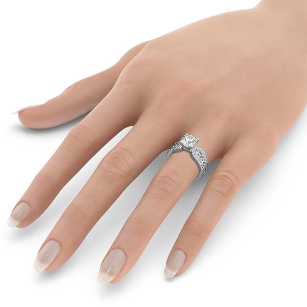 Britney Moissanite Ring