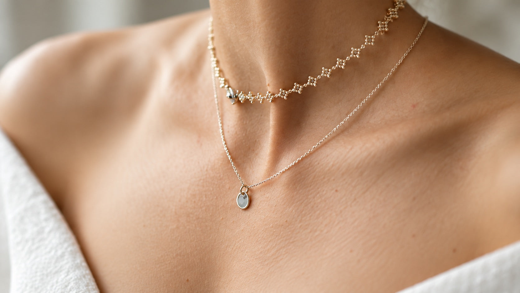 Layered Alexander Sparks necklaces